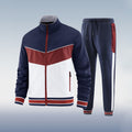 Sports Set Fitness Zippered Stand-up Collar Jacket Casual Pants