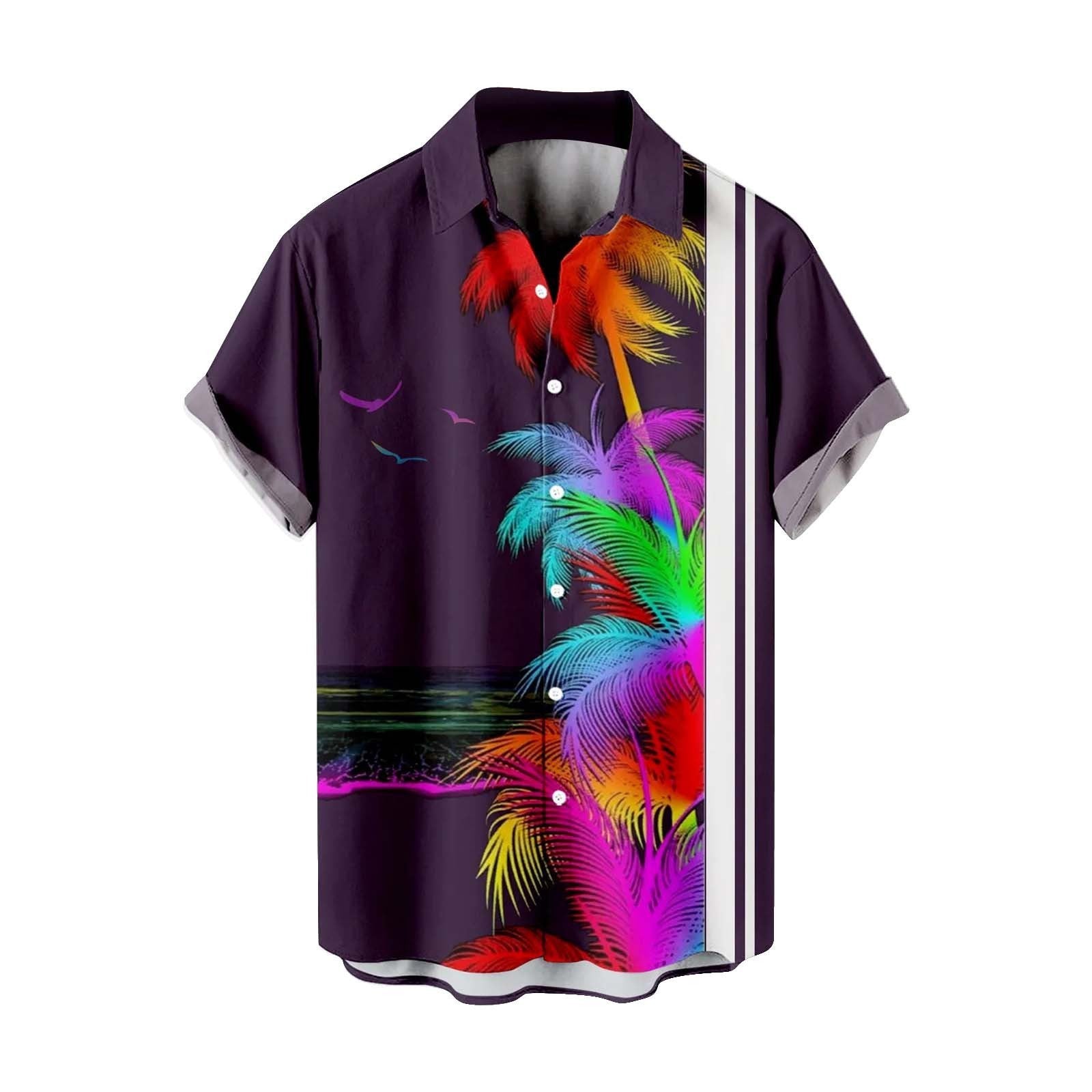 Men's Casual Fashion Shirt With A Jazz Theme