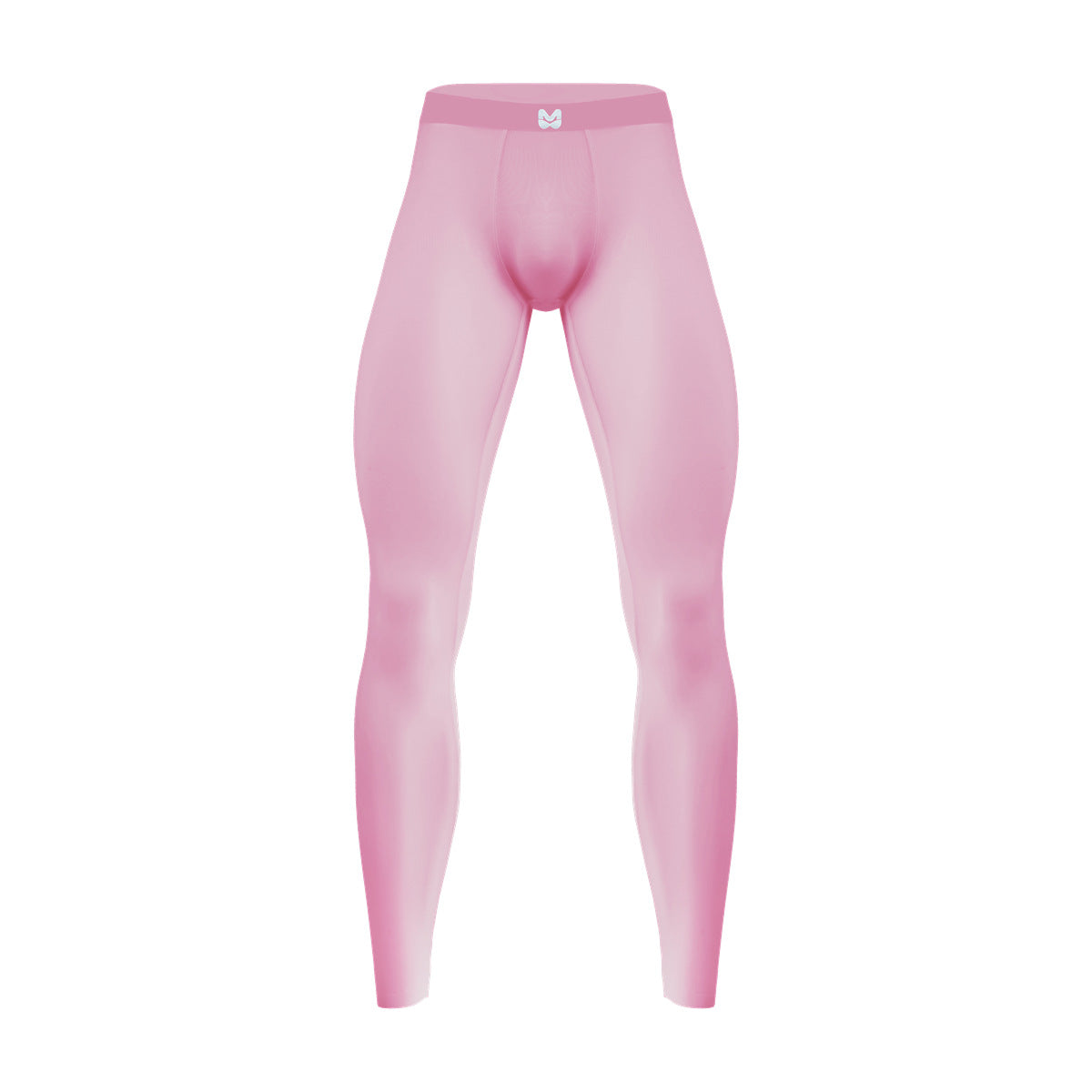 Ice Silk Nude Feel Yoga Pants Summer Thin Seamless Men