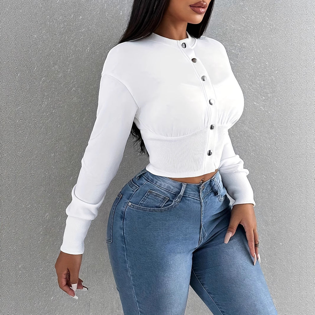 Women's Single-breasted Daily Long Sleeve Casual Jacket