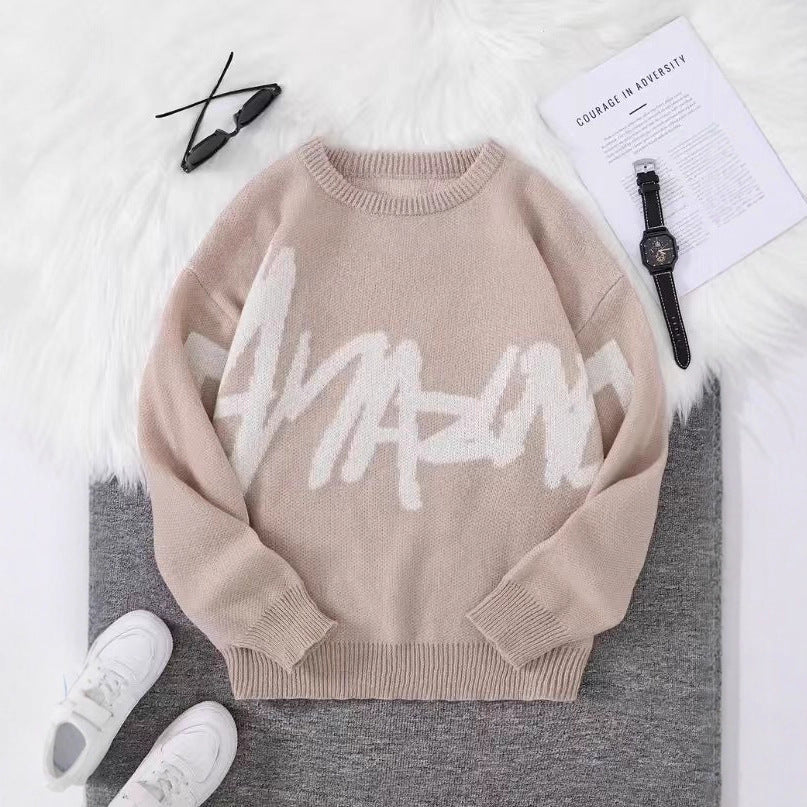 Men's And Women's Graffiti Letter Hoodie