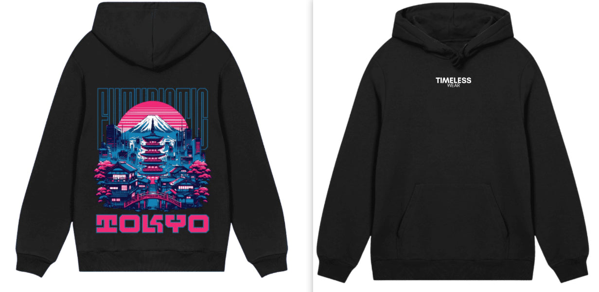 Heavyweight Washed Vintage Loose Casual Hoodie