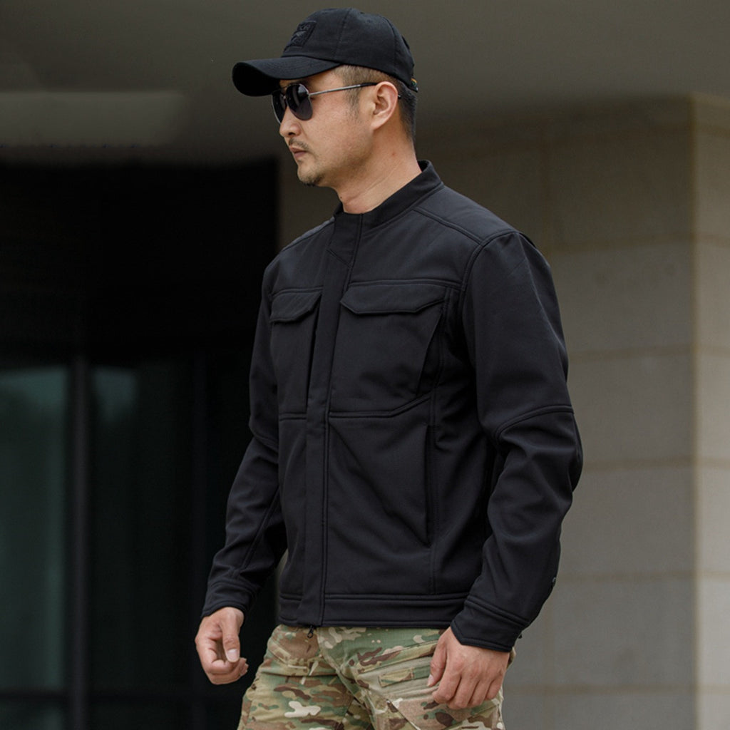 Bone Frog Peak Breaker Soft Shell Jacket Jacket Mountaineering Camping Windproof And Wear-resisting Jacket Tactical Thermal Jacket