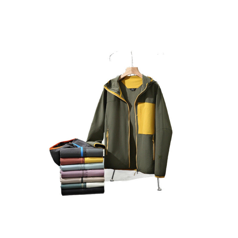 Men's Bag Hooded Sports Casual Jacket