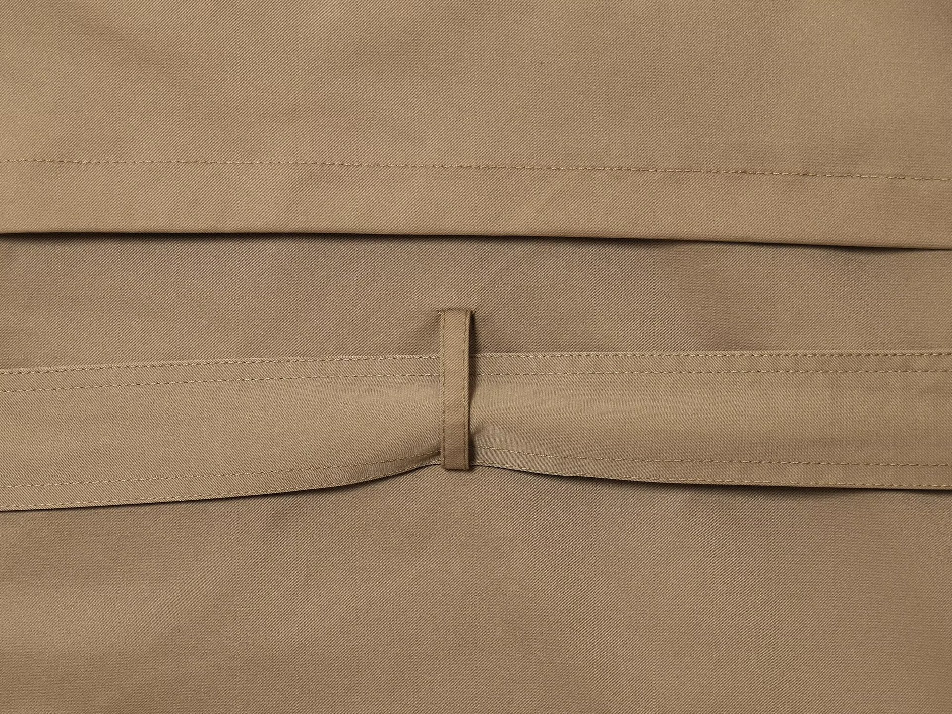 Women Double-breasted Niche Lace-up Trench Coat