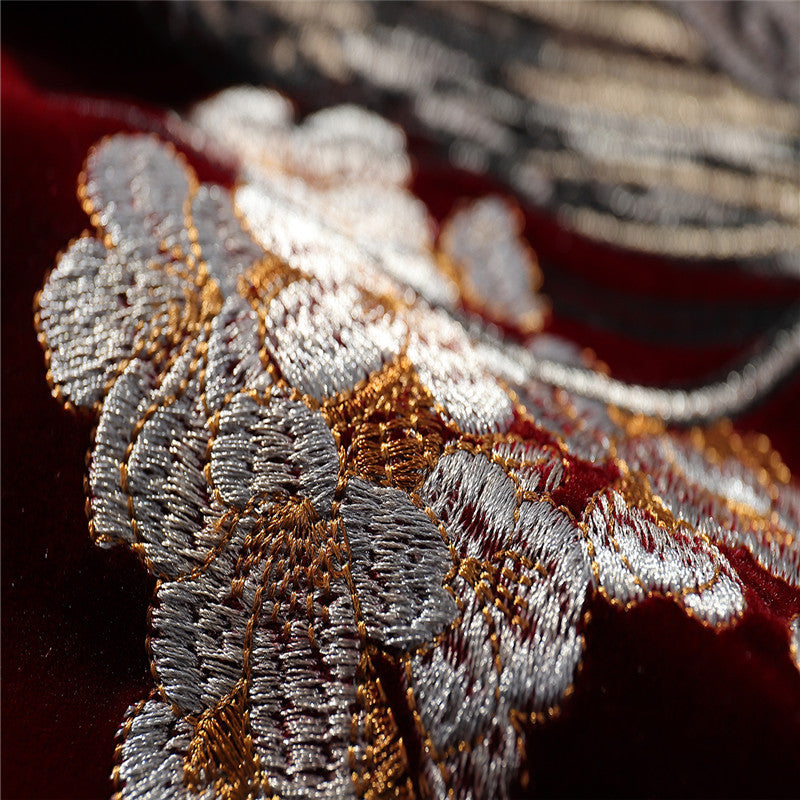 Men's Cotton Jackets Yokosuka Embroidered Dragon Tattoo Chinese Style