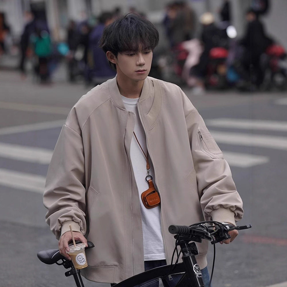 American High-street Pilot Jacket Men's Loose Coat