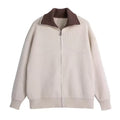 Autumn And Winter High-end Men's Casual Knitted Cardigan Youth Thickened Loose Knit Sweater