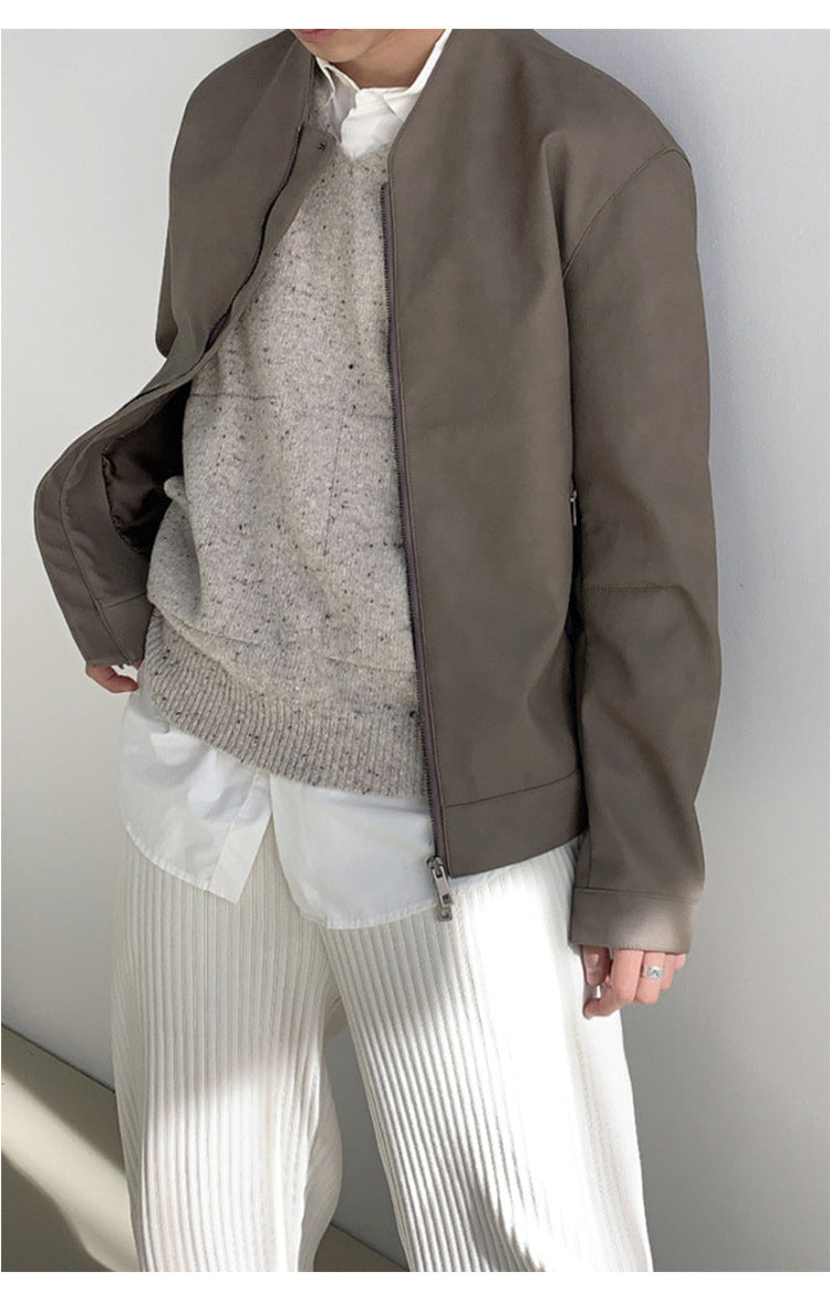 Men's Loose Solid Color Corduroy Ankle-tied Casual Pants