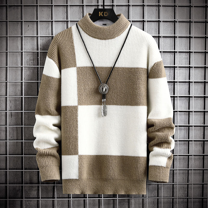 Polyester Men's Casual Cardigan Sweater Coat