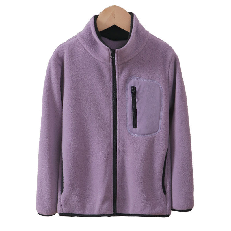 Children's Fleece Parent-Child Matching Warm Coats