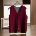 Men's V-neck Vest Premium Casual Knit Vest