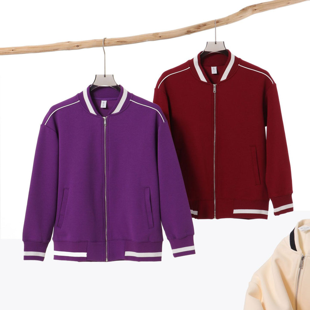 College Style Loose Casual Men's And Women's Coats