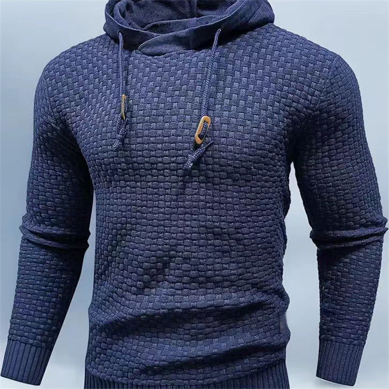 Fashion Sporty Casual New Men's Hooded Sweater Pullover