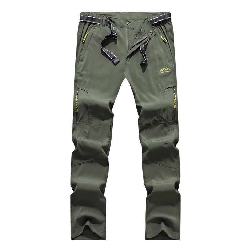 Baby Boy And Girl Summer Thin Loose Sports Quick-drying Outdoor Technical Trousers