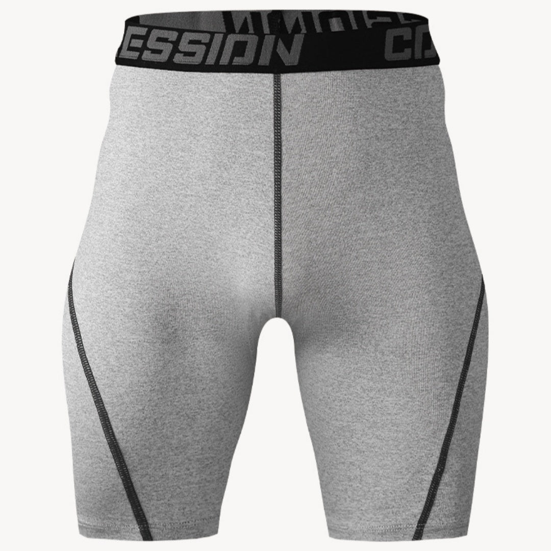 Men's Breathable High Elastic Sports Outdoor Running Training Quick-drying Shorts