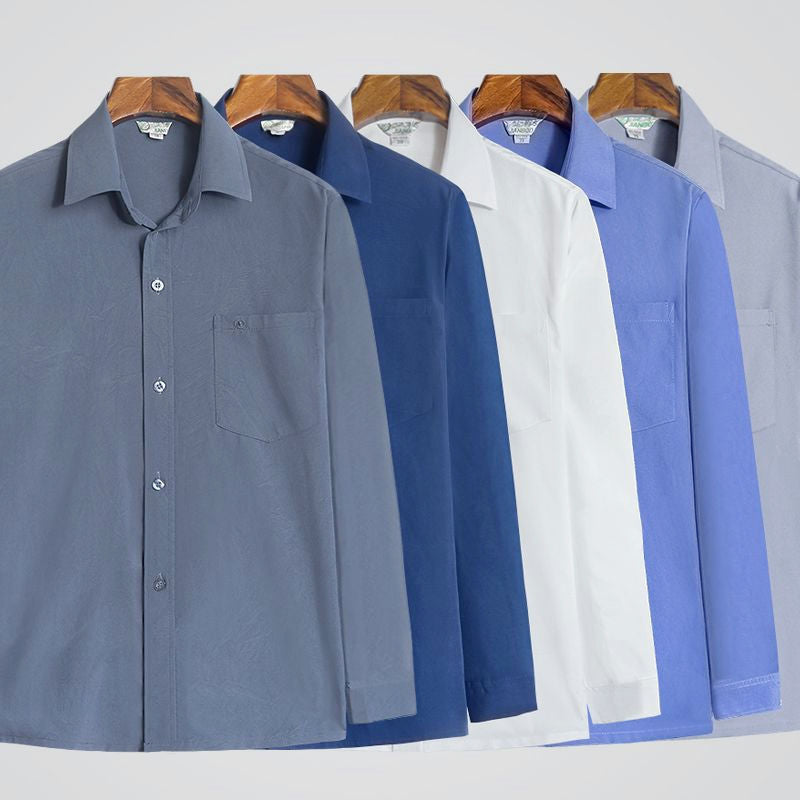 Men's Fashion Loose Casual Long Sleeve Shirt