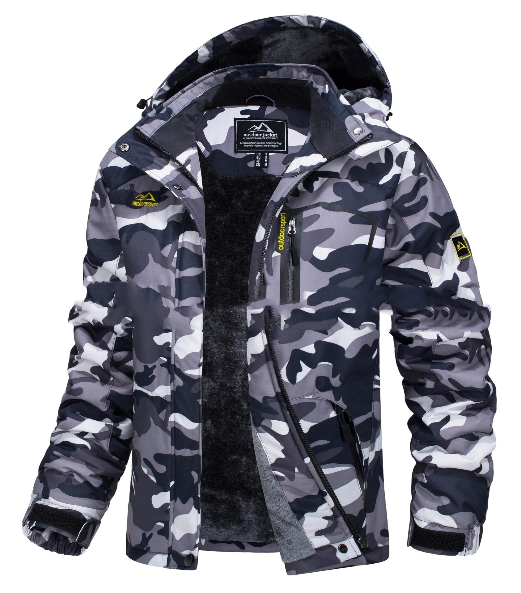 Women's Winter Casual Ski Jacket For Warmth And Windproof