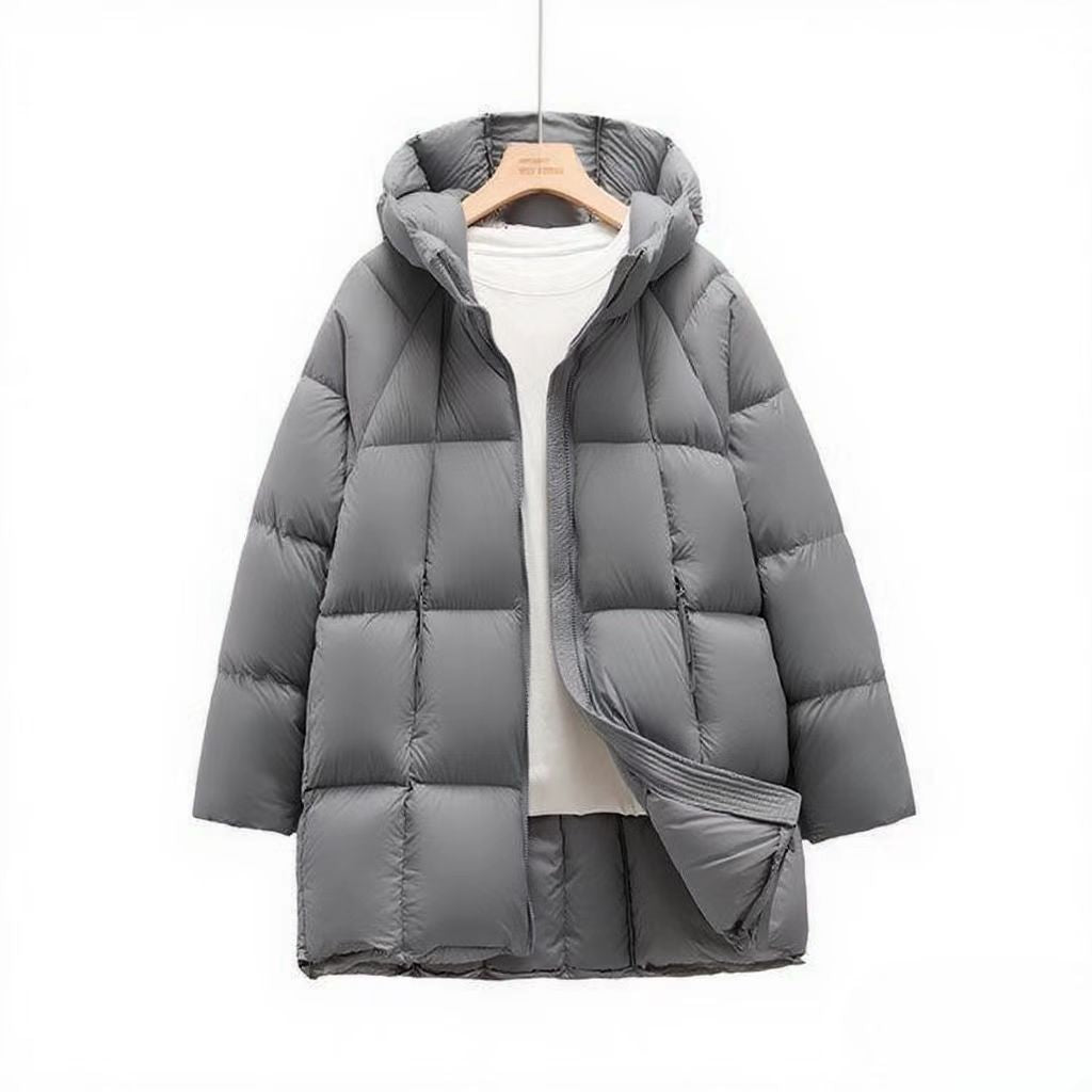 Women's Cloud Puff Fashion Hooded Thickened Thermal Coat