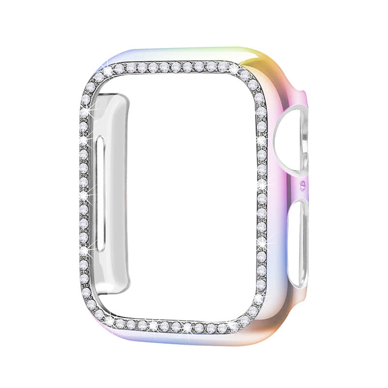 Suitable For Apple Watch Protective Case PC Diamond Protective Case