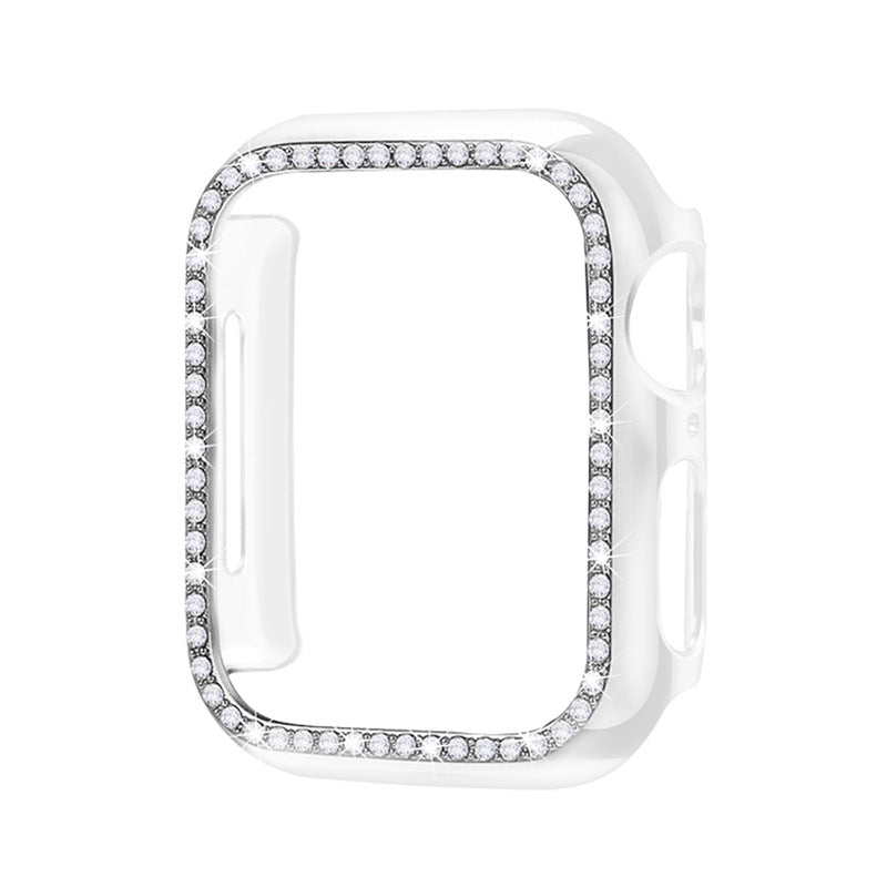 Suitable For Apple Watch Protective Case PC Diamond Protective Case