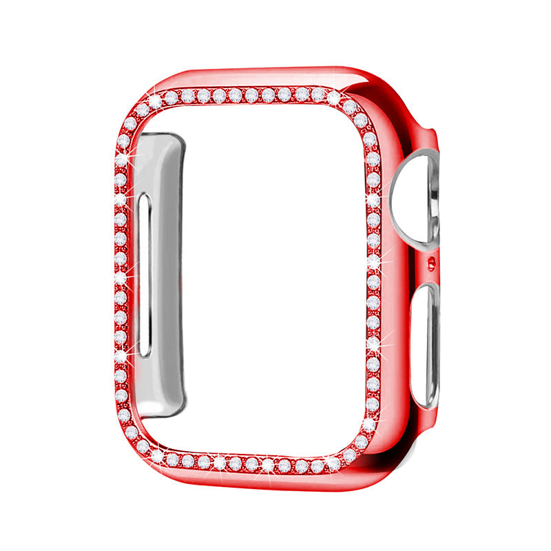 Suitable For Apple Watch Protective Case PC Diamond Protective Case