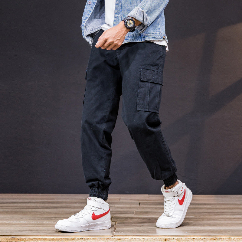 Spring New Camouflage Pants Men's Korean Version Of The Trend Of Footwear