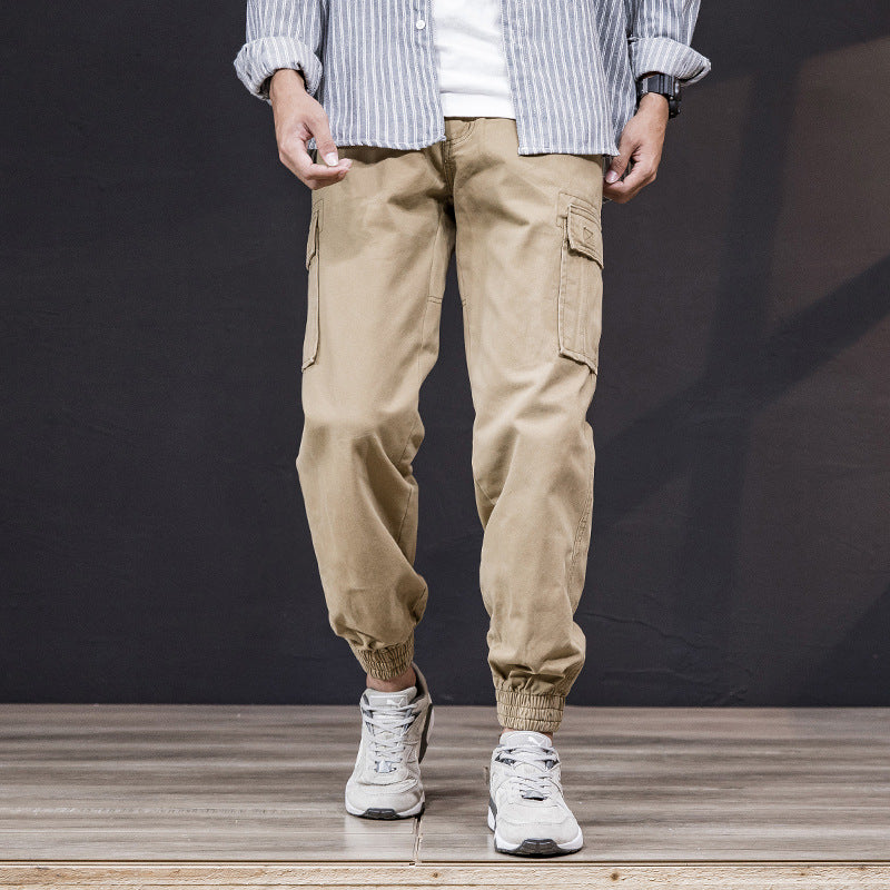 Spring New Camouflage Pants Men's Korean Version Of The Trend Of Footwear