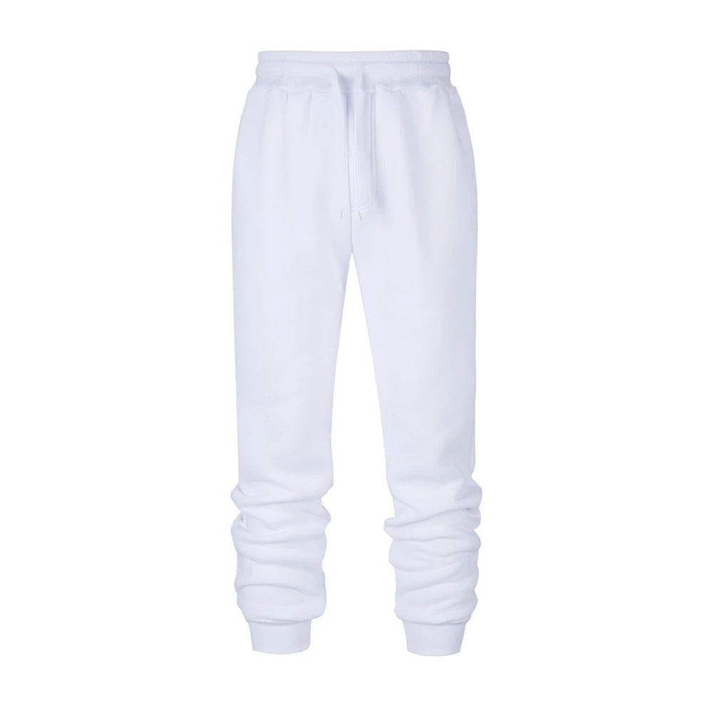 Running Fitness Sweatpants Casual Loose Warm Sweat-absorbent Feet Pants