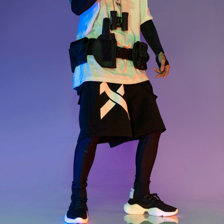 Functional Wind Casual All-match Loose Five-point Pants