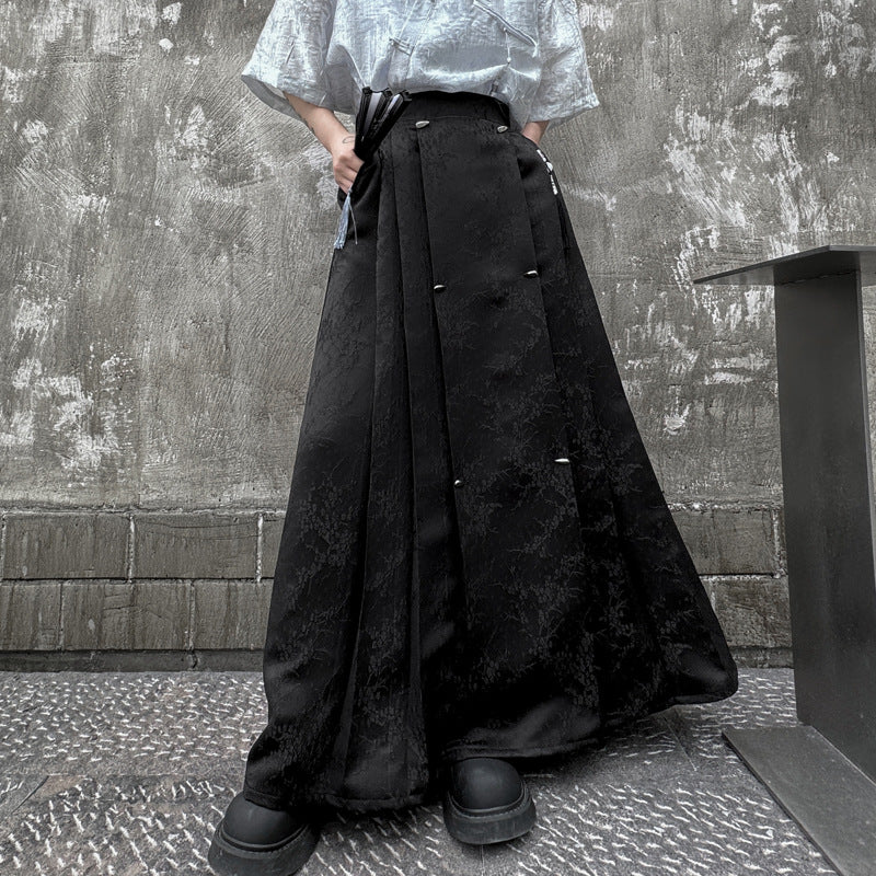 Hanfu Jacquard Horse-face Skirt Long Skirt