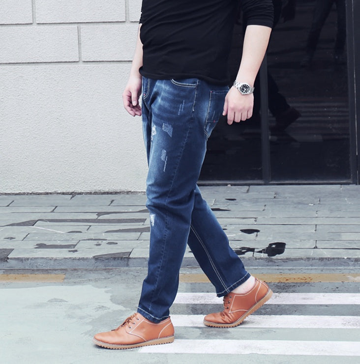 Oversize Men's Jeans Fat Man 350 kg Extra Large Fat Pants