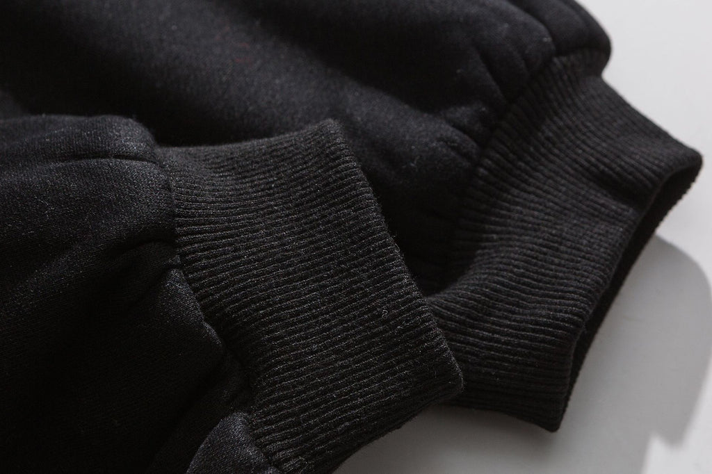 Trendy Loose Thick Straight-leg Sports Trousers