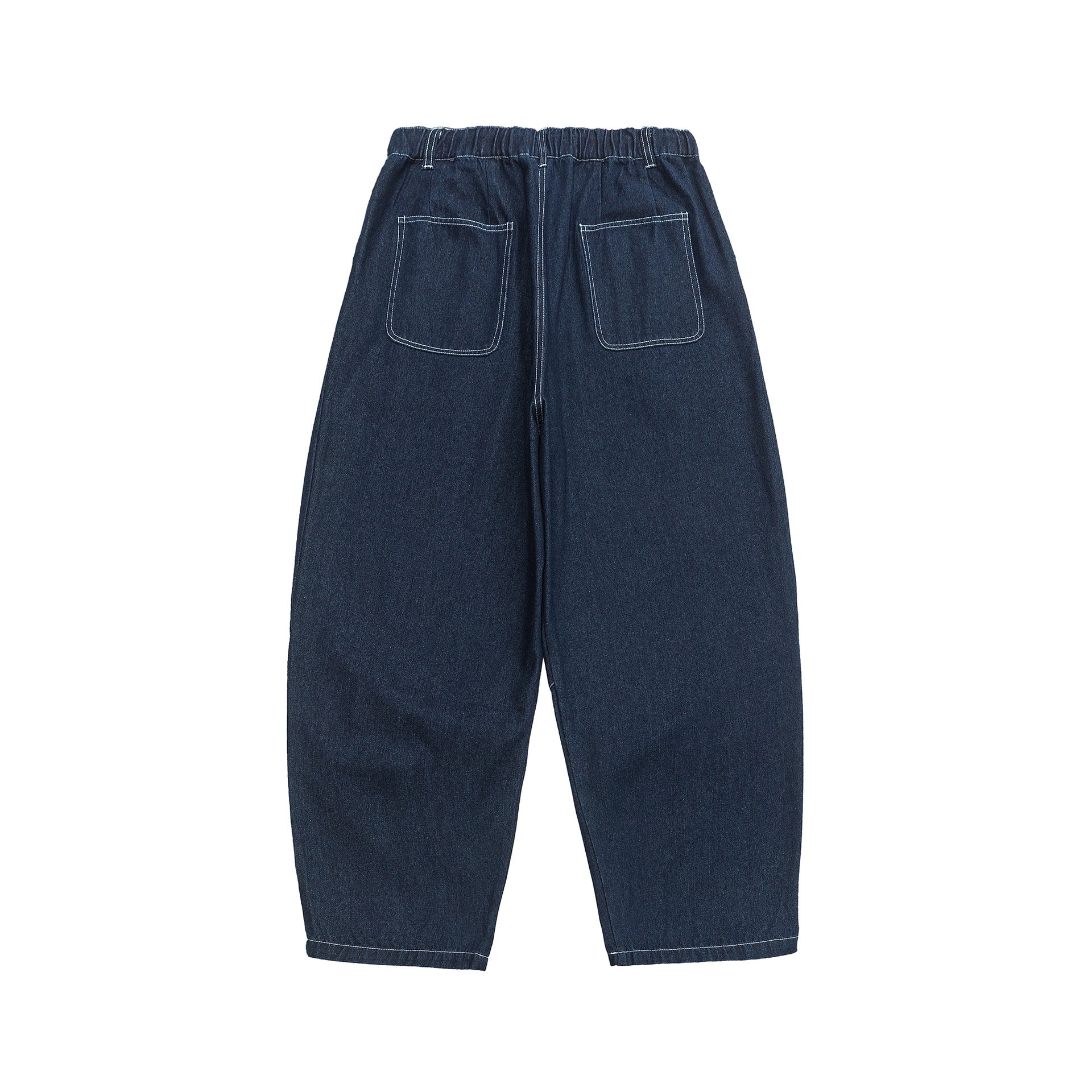 Loose Washed-out Raw Wash Casual Trousers