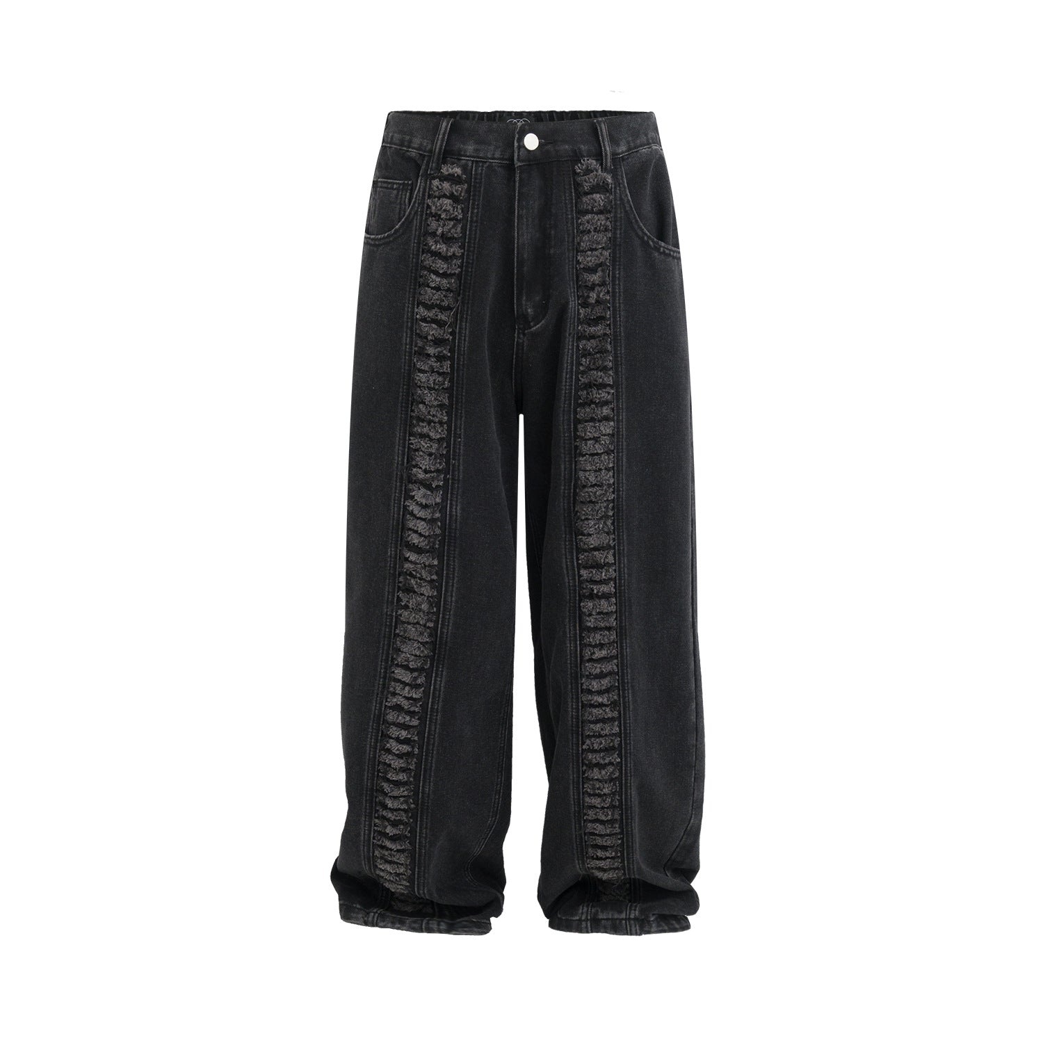 Men's Fashion High Street Loose Hole Trousers
