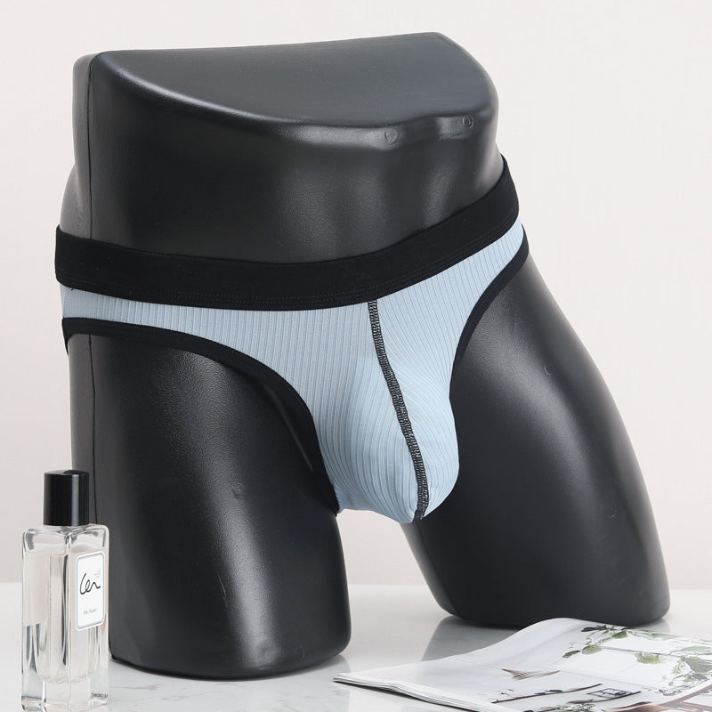 Men's Briefs Men's Sexy Simple Sports Mid Waist
