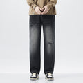 Hole Vintage Jeans Men's American Loose Straight-leg Distressed Pants