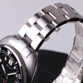 Hemid 6105 Abalone Stainless Steel Solid Flat Strap
