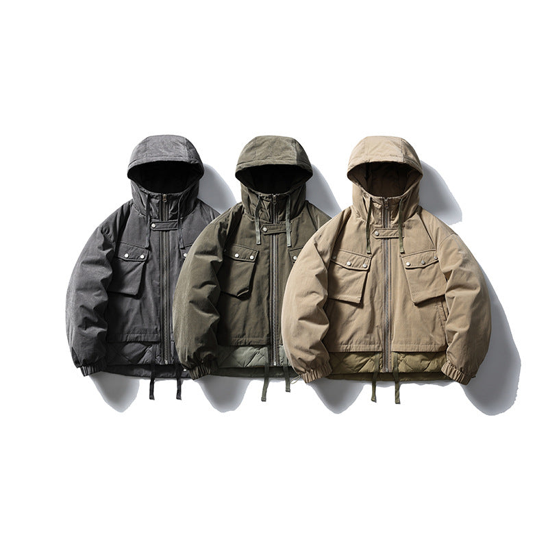 All-matching Loose Down Jacket Warm