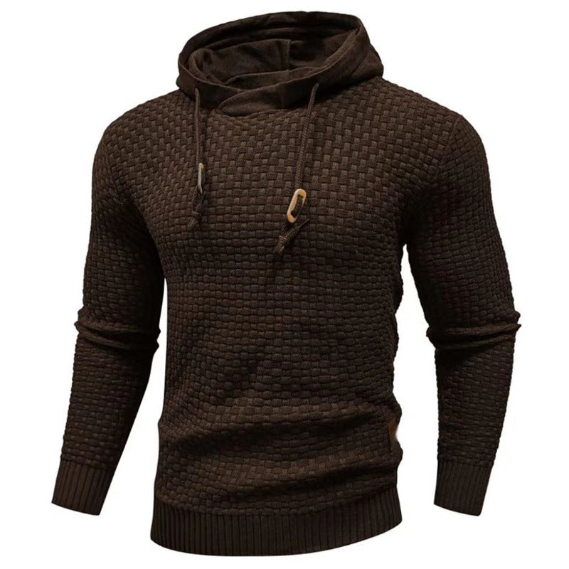 Fashion Sporty Casual New Men's Hooded Sweater Pullover
