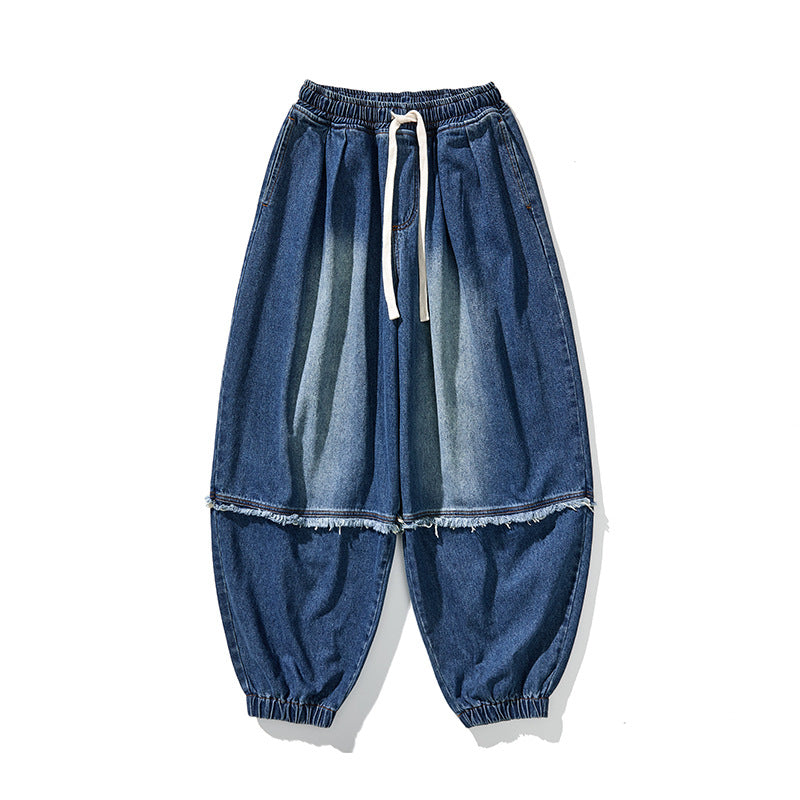 Large Size Japanese Hong Kong Style Retro Loose Harem Bloomers