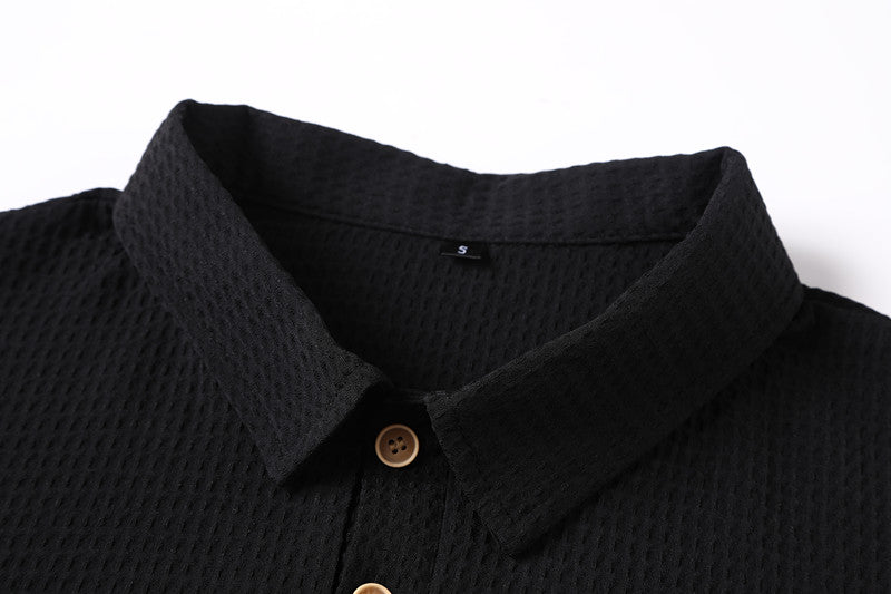 Men's Polo Shirt, Summer Breathable Lapel Short-sleeved Casual And Versatile T-shirt