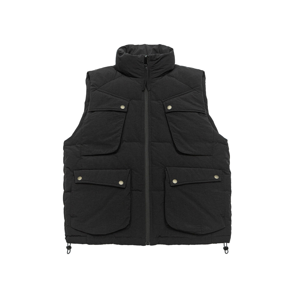 90 White Duck Down Keep Warm Outerwear Waistcoat Vest Thick Waistcoat