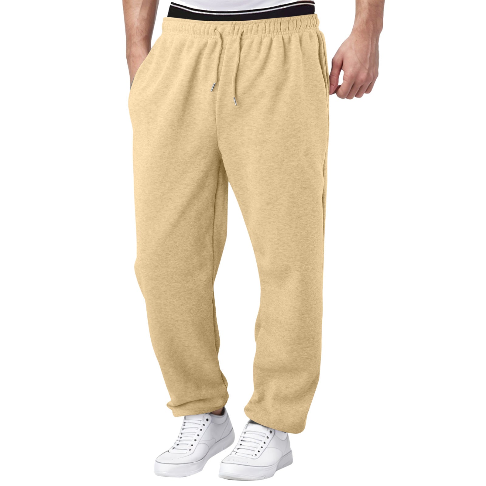Men's FallWinter Straight Loose Casual Sweatpants