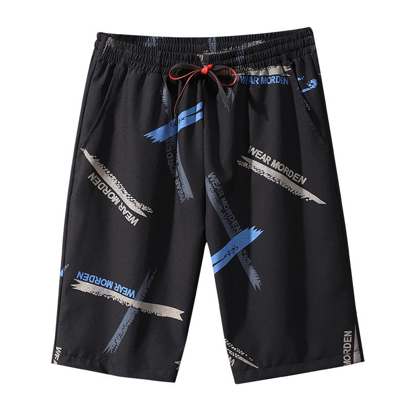 Men's Casual Printed Sports Shorts