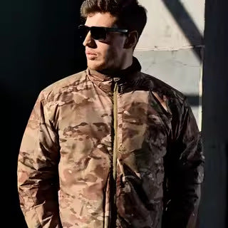 Angken New Thermal Reflection Tactical Cotton-padded Jacket Men's Autumn And Winter Windproof Warm Warm Warm Shell Jacket Outdoor Cotton Coat Coat