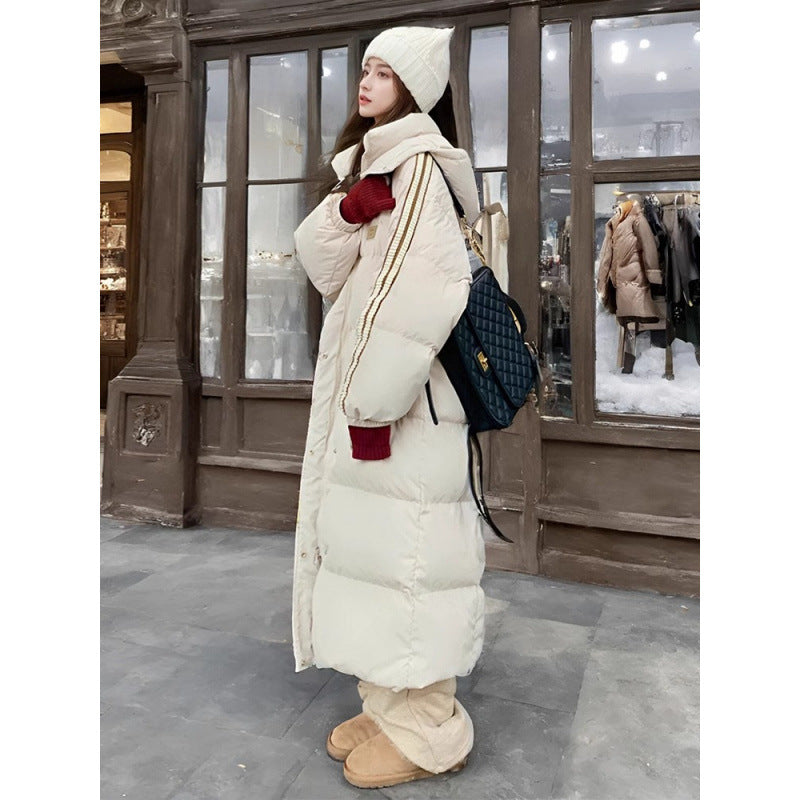 Women's Winter Mid-Length High-End Padded Down Coat