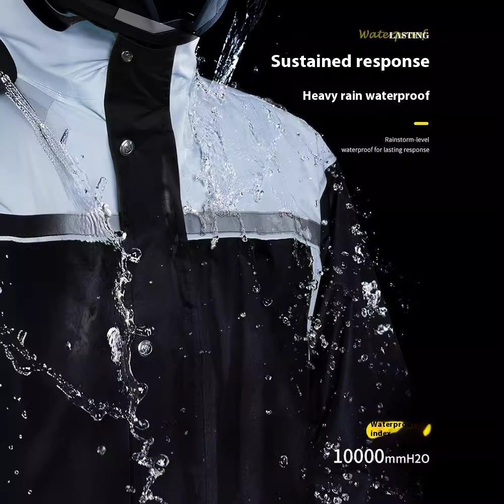 Rain Pants Cycling Suit Motorcycle Split Raincoat