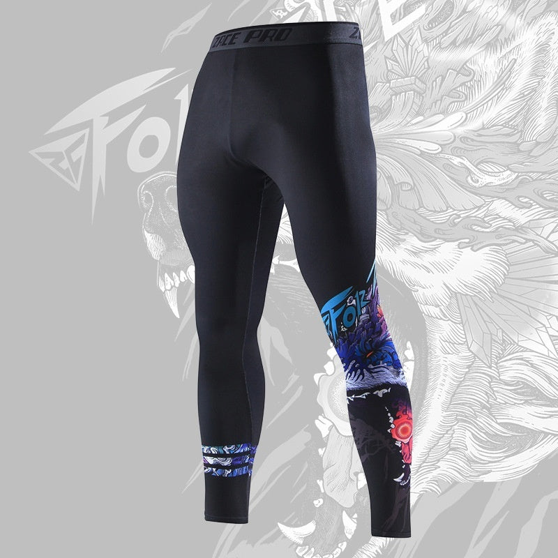 Tight Men's Bodybuilding Yoga Pants Base