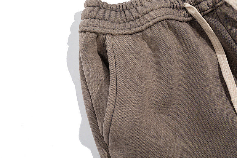 Men's Casual Loose-Fitting Trousers With Fleece